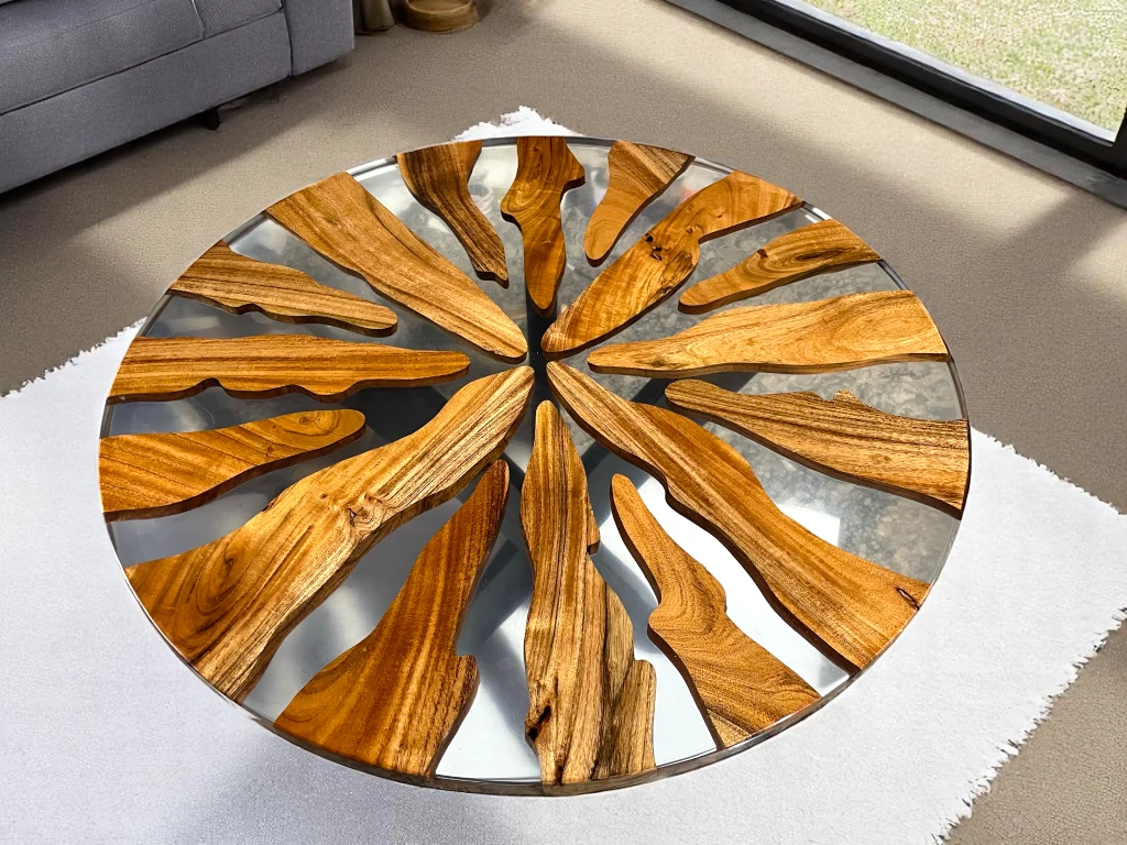 Live Edge Round Tables - Handmade Masterpiece Art 